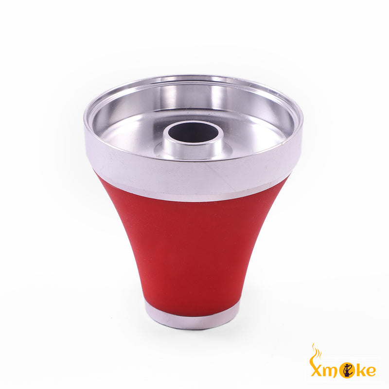 SKY BOWL CHILLUM (Hookah Bowl) with Heat management mukhbar - mix color