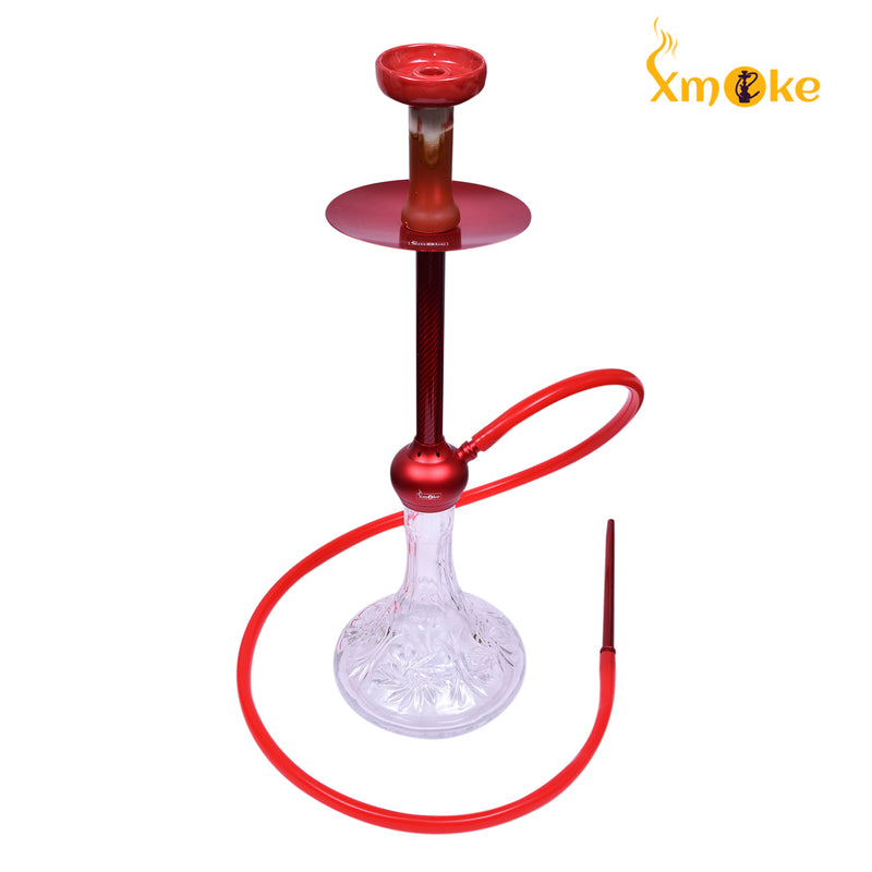 Xmoke Carbon Hookah with Phunnel Chillum / Bowl and Silicone Hose (Mix Color)