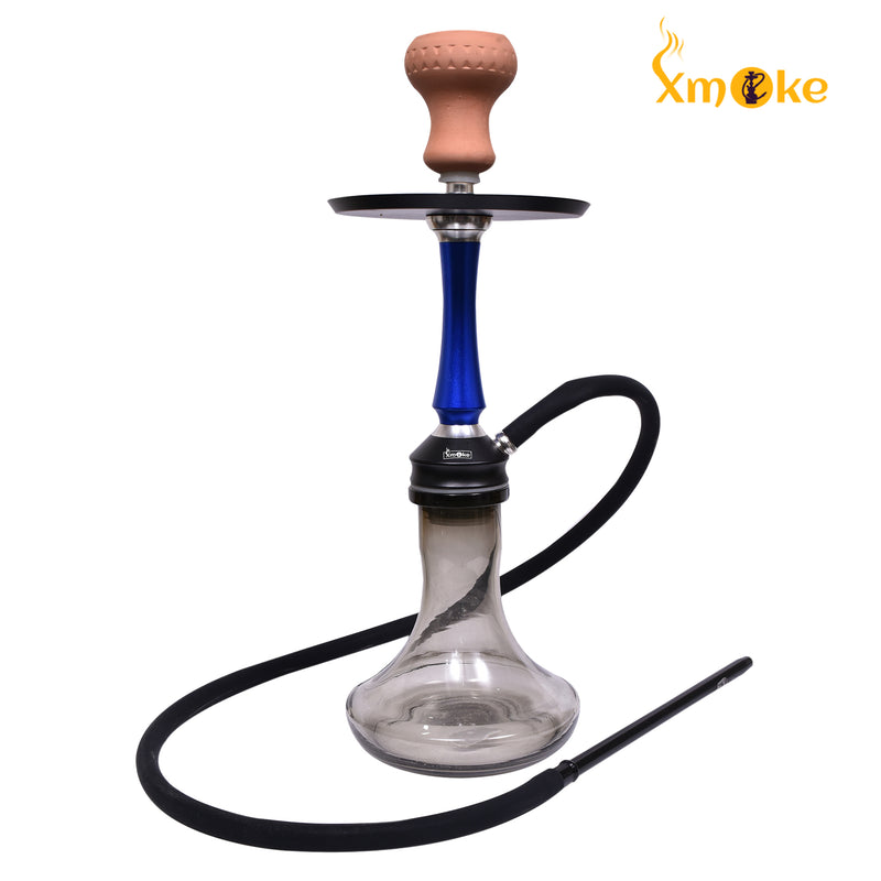 Xmoke Waterfall Airflow Hookah with Silicone Hose (Mix Color)