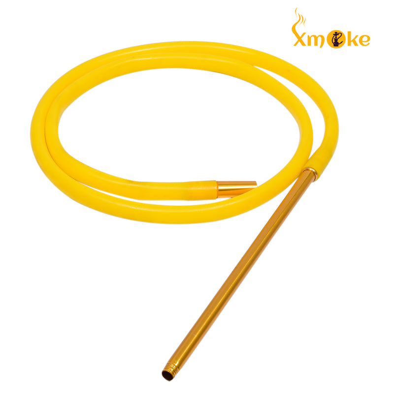 Xmoke Silicone Hose (Hookah pipe) - Yellow Color