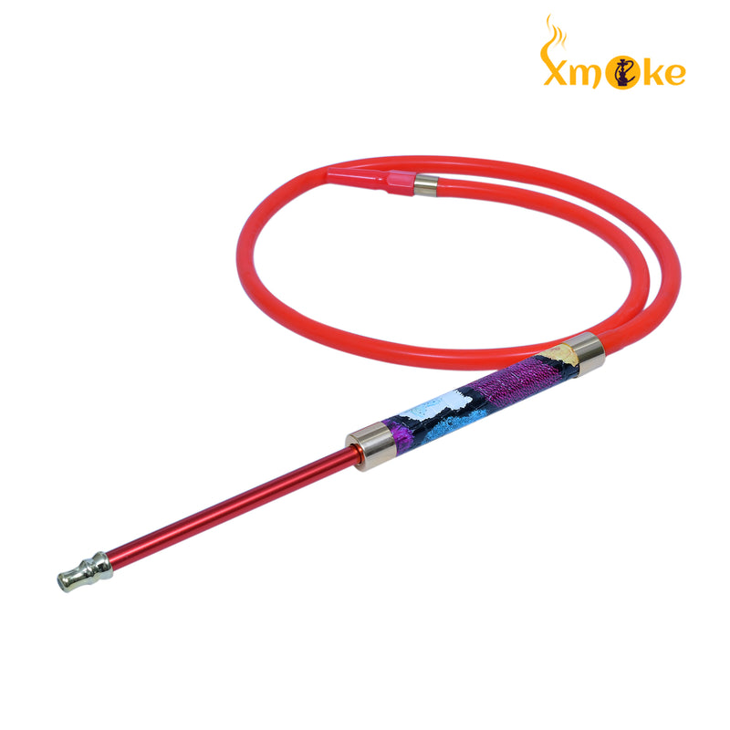 Xmoke Silicone Fancy Handle Hose Pipe (Mix Color)