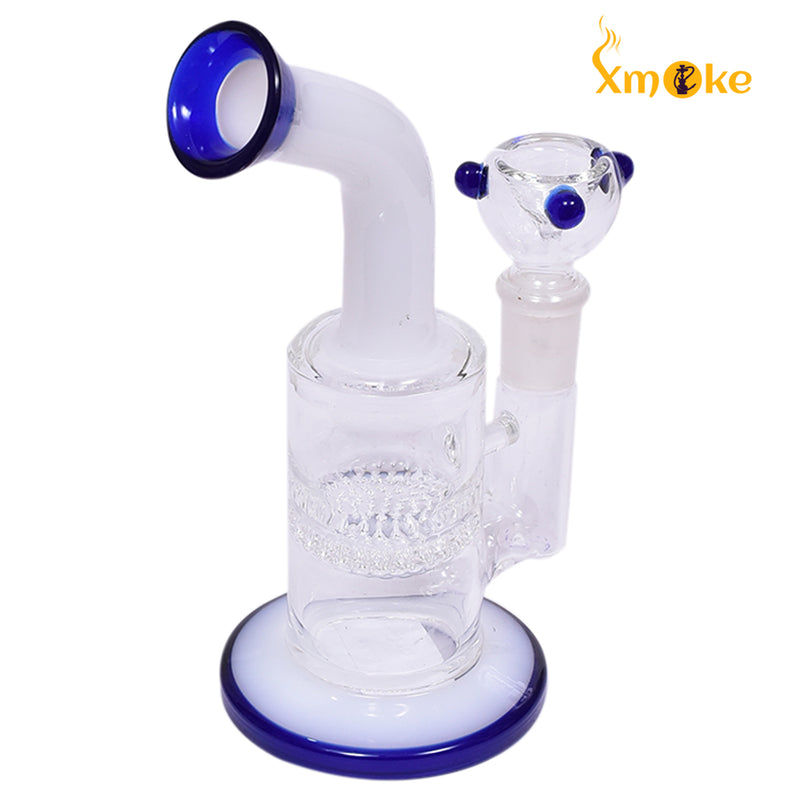 Xmoke 6 Inch Honeycomb Glass Bong Water pipe