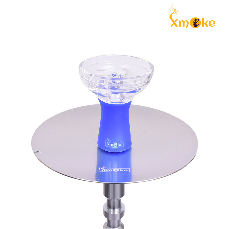 Glass Chillum For Hookah (Hookah bowl Head) - High Quality Product - MIX Color
