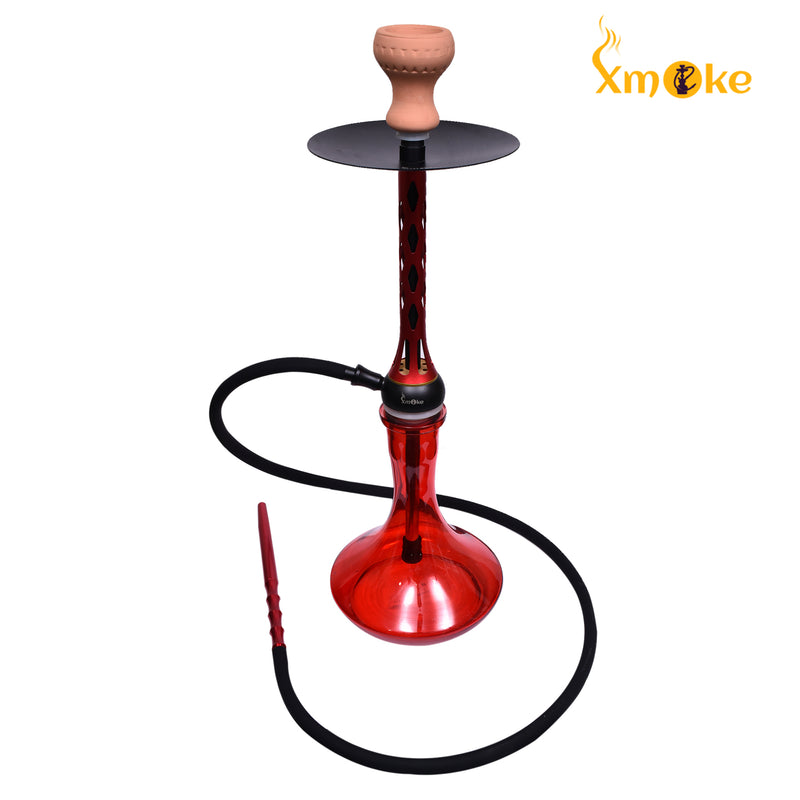 Xmoke Up in Air MX function hookah with Silicone Hose (Red Color)