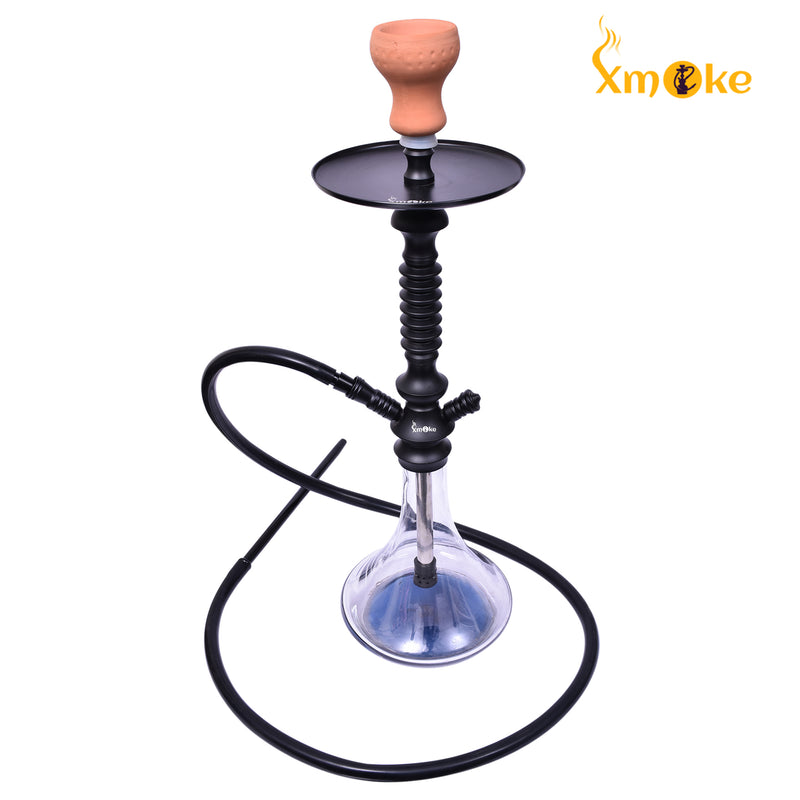 Xmoke Turner Hookah with Silicone Hose (Mix Color)