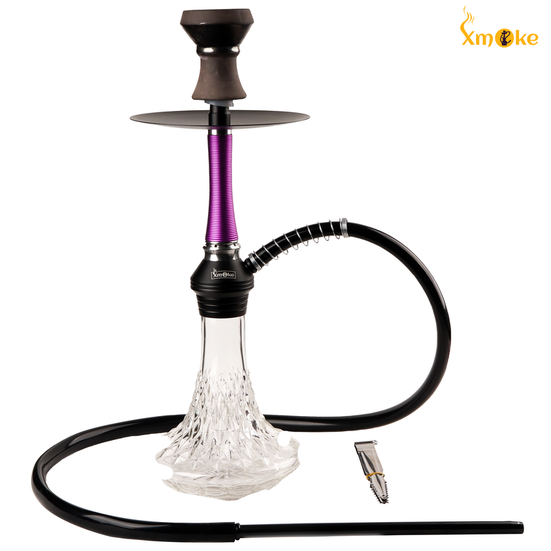 XMOKE OUDI X FUNCTION HOOKAH WITH SILICONE HOSE (MIX COLOR)